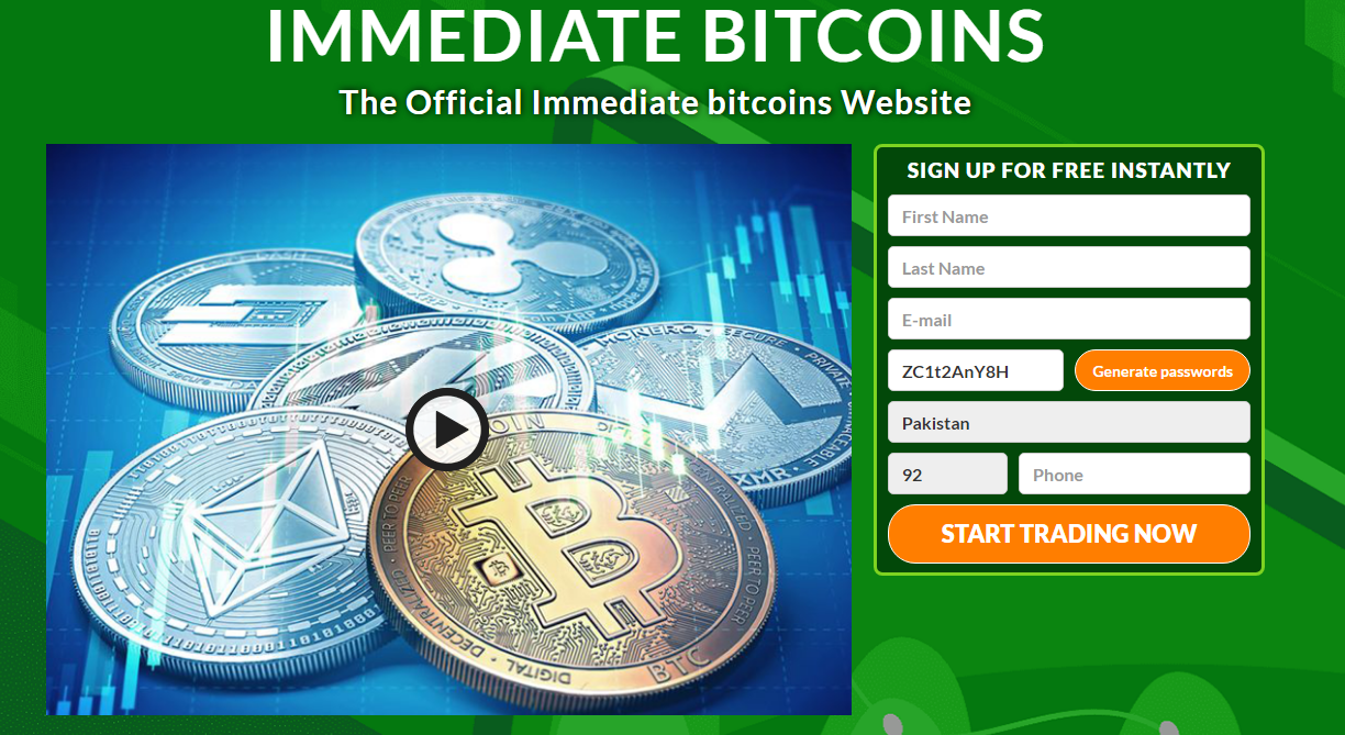 immediate bitcoins