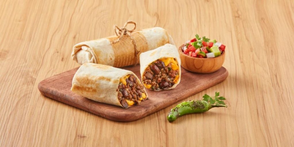 MEXICAN BURRITOS WITH MINCED BEEF