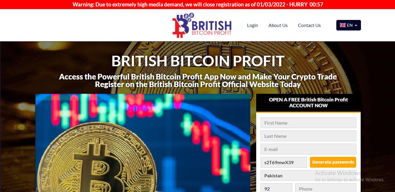 British Bitcoin Profit