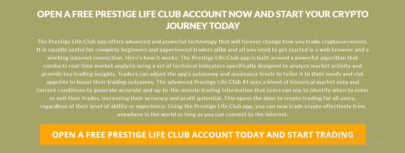 Prestige Life Club 